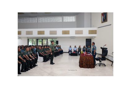 EXIT BRIEFING  DANKODIKLAT TNI