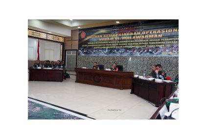 LATIHAN KESIAPSIAGAAN KODAM VI/MLW TA 2024