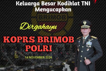 DIRGAHAYU KORPS BRIMOB POLRI