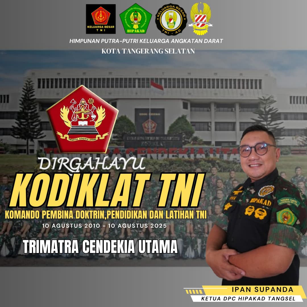 HUT KE-15 KODIKLAT TNI TAHUN 2025
