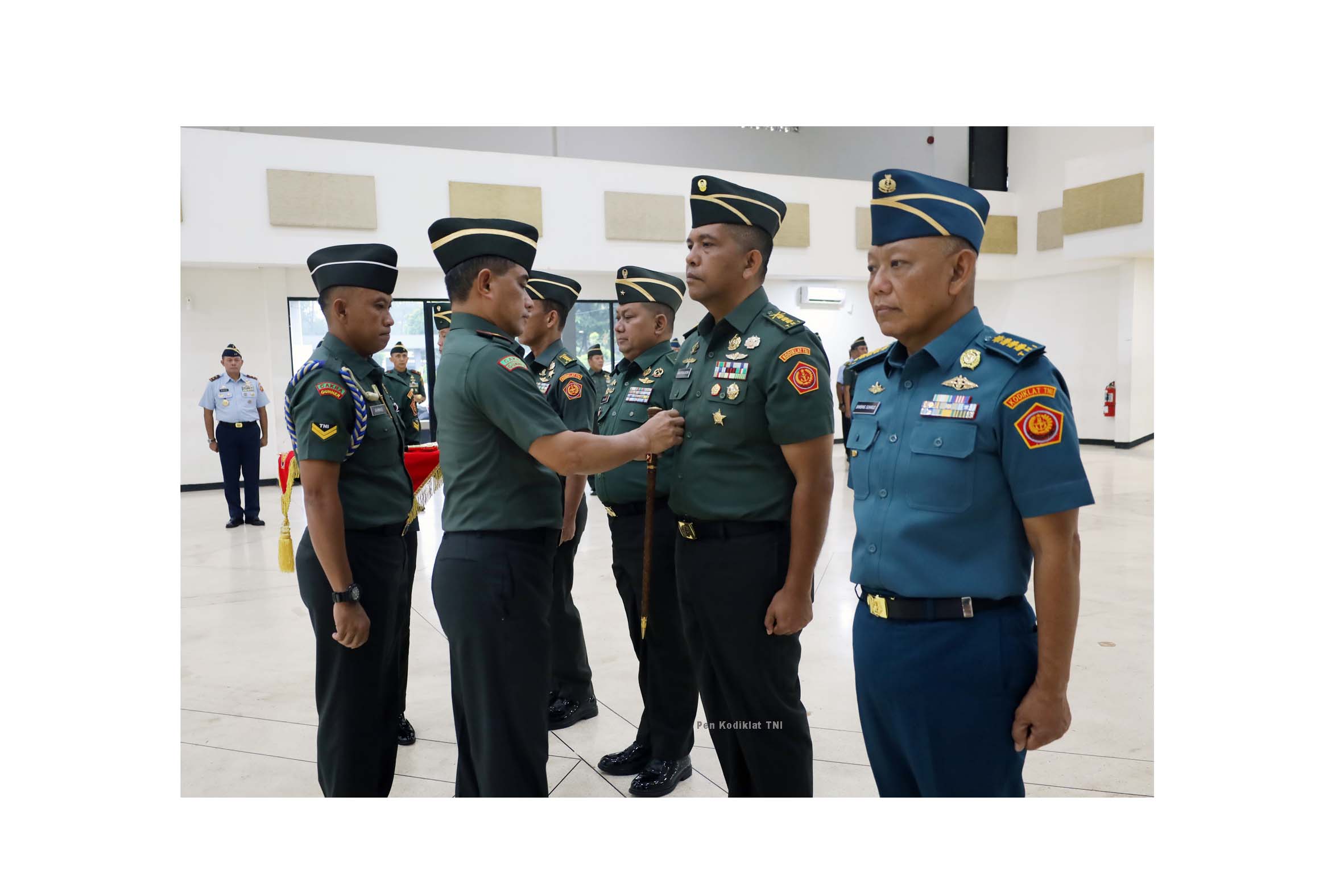 SERAH TERIMA JABATAN PEJABAT UTAMA KODIKLAT TNI