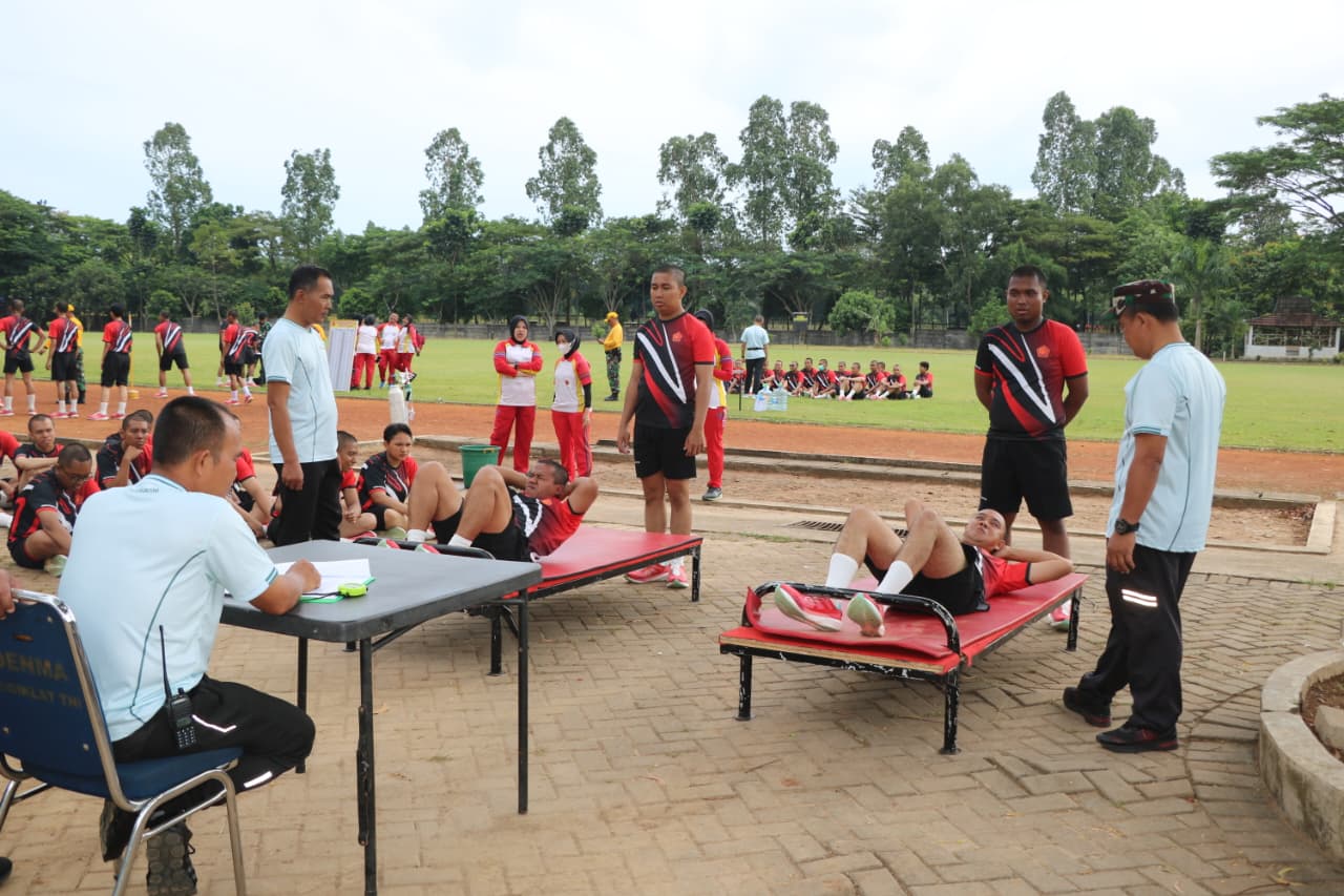 CAPRASIS DIKMA PA PK KEAHLIAN KHUSUS SIBER LAKSANAKAN KESEGARAN JASMANI