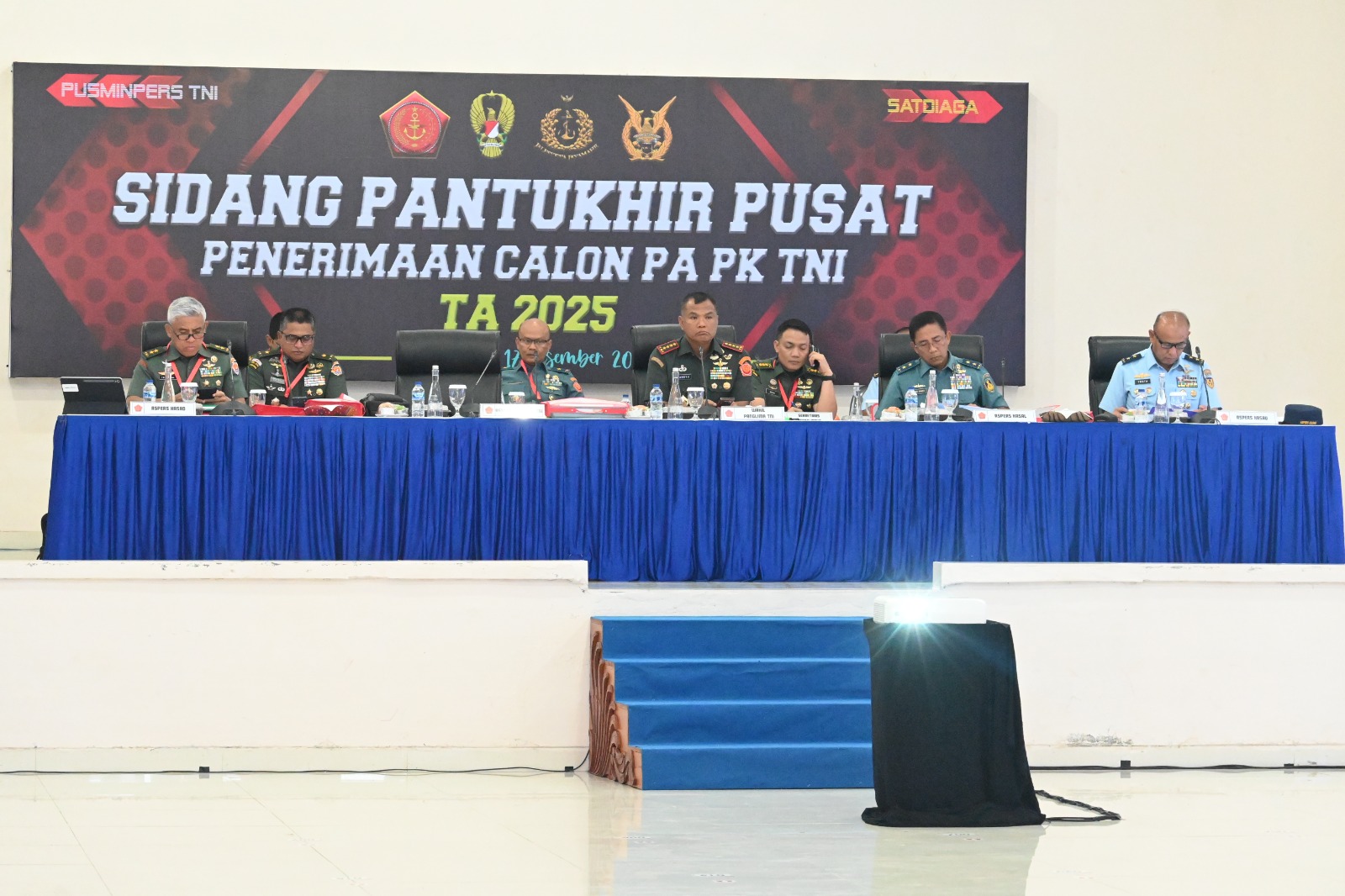 PANTUKHIR CALON SISWA SEPA PK TNI