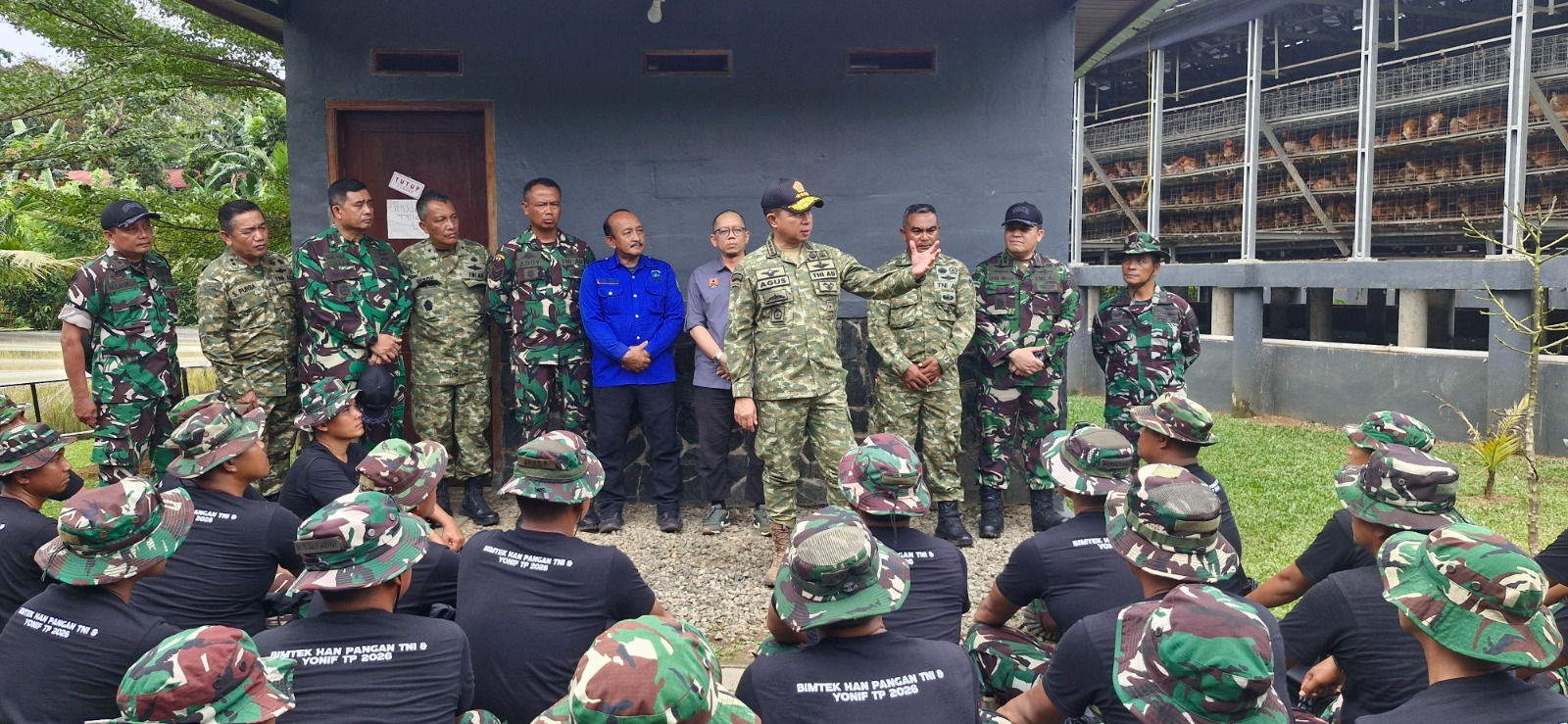 KODIKLAT TNI GELAR BIMTEK KETAHANAN PANGAN TNI KE III & PENINGKATAN KEMAMPUAN YON TP TA 2026